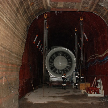 Подземная главная вентиляционная установка Березовский участок 4 РУ